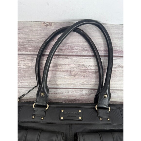 Kate Spade Roland Park Cecilia Black Tote Shoulder Bag EXCELLENT CONDITION - Picture 7 of 16